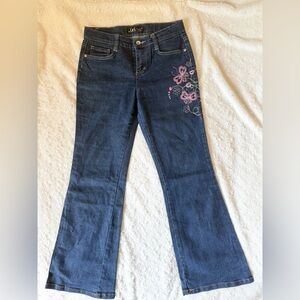 Embroidered jeans